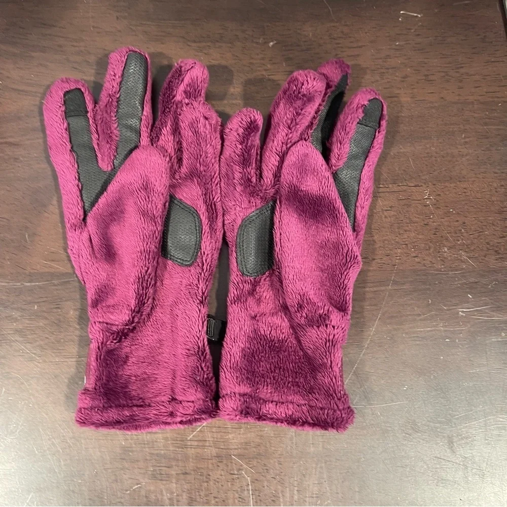 Head Maroon Fleece Gloves women’s small